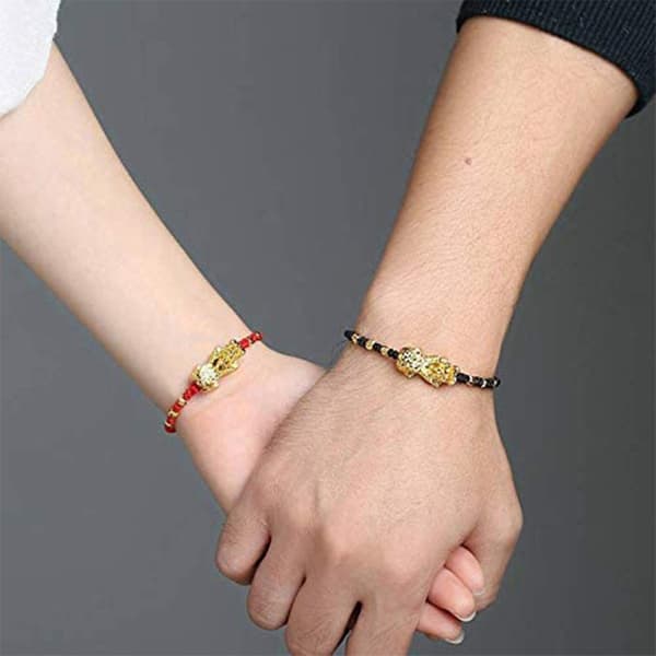 Feng Shui Pixiu Pi Yao Armband lockar rikedom välstånd lycka armband