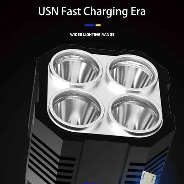 Taskulamppu LED-taskulamppu ladattava LED-taskulamppu（D）