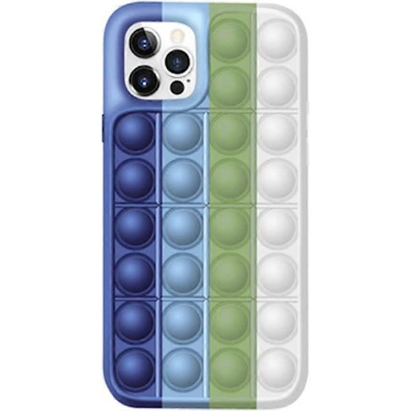 Fidget Lekskydd för iPhone 12 Pro Max, Silikon Skyddande Telefonfodral för Stressavlastning och Ångestmotstånd, Överraskningsgåva till Vänner