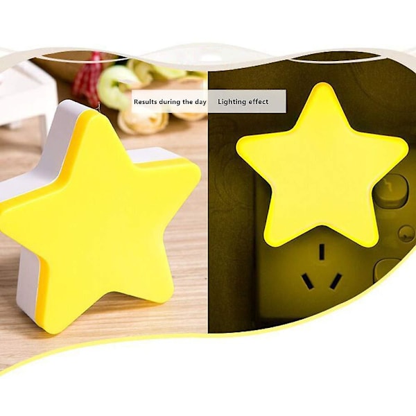 2 Børns Acsergery Natlys Baby Natlys Stikkontakt Led Natlys Blødt Natlys