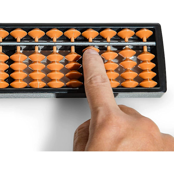 Vakio Abakus 25,4 cm Ammattimainen 17 Sarakkeen Laskin (Opetusväline)