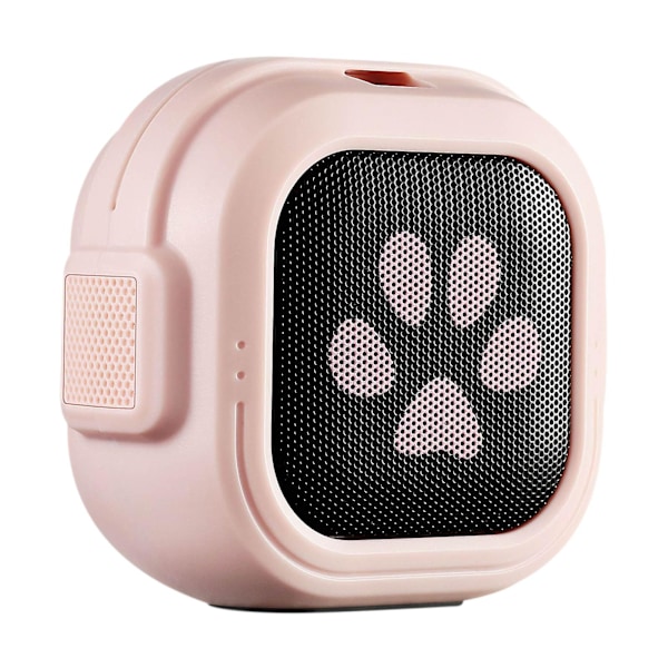 Trådlös Bluetooth liten stereohögtalare liten subwoofer liten hem utomhus mini pluggljudstöd pluggkort rensning (rosa)