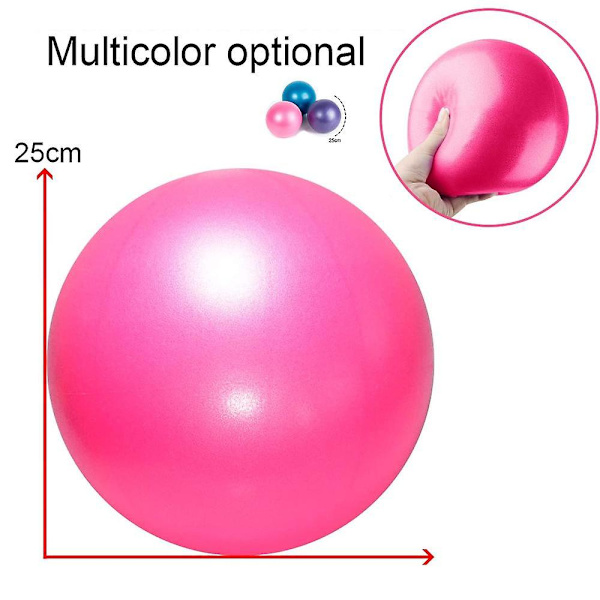 Pilates träningsboll - (2-pack) Stabilitetsboll för yoga och fysioterapi - Förbättrar balansen