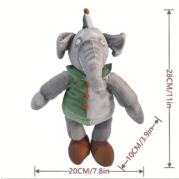 Spill Imitator Maskottsett Transformert Til Dukke Plysjleke (Elefant)