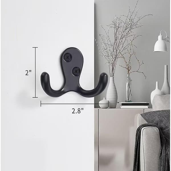 Kåpe krok, ugjennomsiktig svart