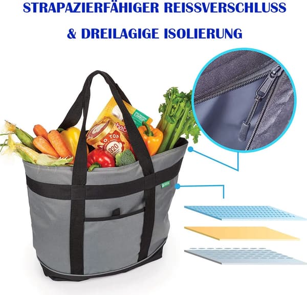 Madisoleringspose, koldisolerings-ispakke 8H isolering camping picnic