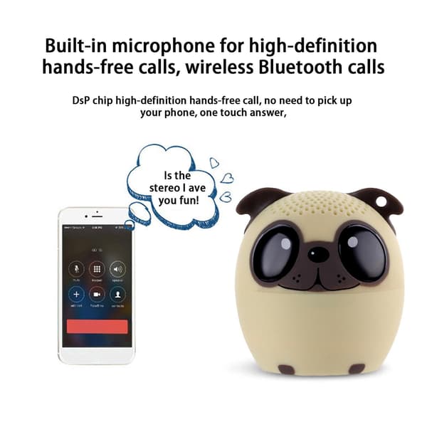 Bluetooth Højttaler Mini Lille Lyd Trådløs Bærbar Udendørs Lille Lyd