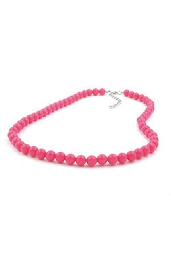 Halsband Pärlor Rosrosa 8mm 80cm - Gl01491-80
