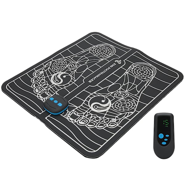 Elektrisk Fodmassager med EMS Muskelstimulator og Akupunktur Benpude - Shaping Pad
