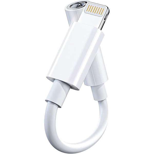 iPhone 3,5 mm Hörlursadapter Apple MFI-Certifierad Lightning till 3,5 mm Jack Dongle Hörlurstillbehör Aux Audio Kompatibel med iPhone 13 Pro Ma