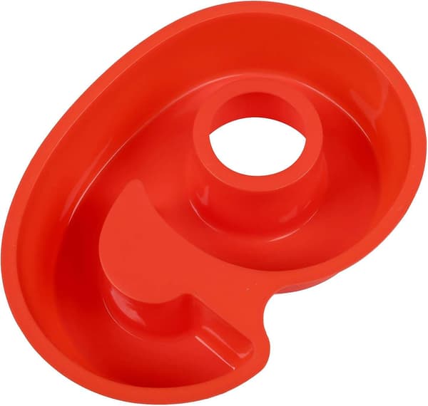 Kageform Silikone Tal Store Tal Bageform 20 x 25 cm rød-6