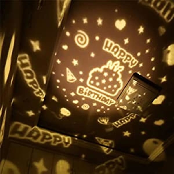 Stjernehimmel nattelys, planetarisk projektor jord univers LED lys farverig stjernehimmel stjernehimmel lampe projektionslampe