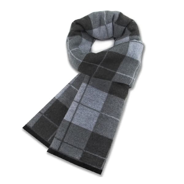 Halsduk Herr Stickad Halsduk Dam Varm Höst Vinter Halsduk, Herrhalsduk Basic Klassisk Modern Elegant Varm Lång Vinterhalsduk(2)