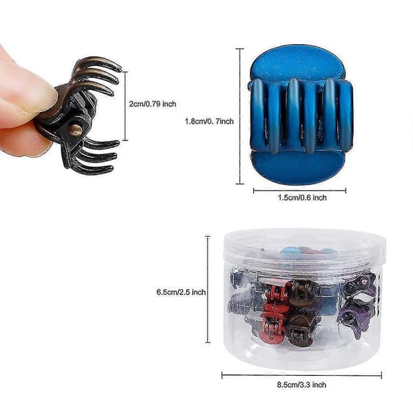 Mini Hårklämmor, Plast Hårklämmor, Små Hårnålar, Klämmor För Flickor