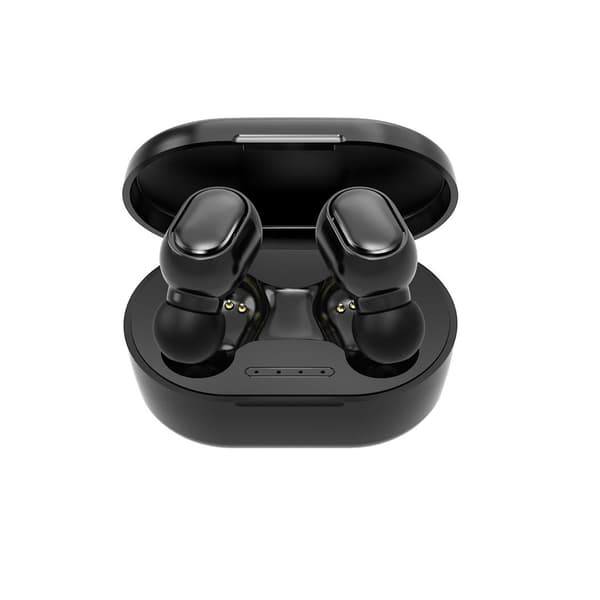 Bluetooth 5.0 Headset Trådløse Dobbelte Hovedtelefoner Stereo Øretelefoner Ørepropper
