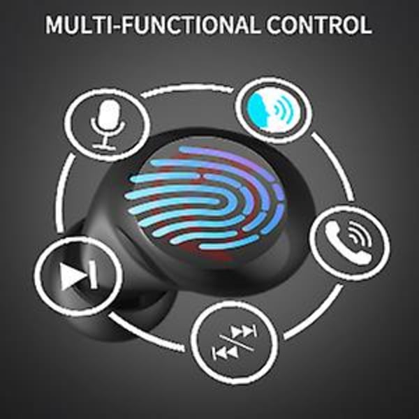 Mini Bluetooth-ørepropper trådløse ørepropper med søtt ladeetui