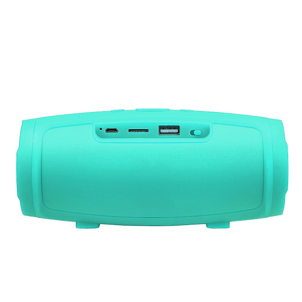 Bluetooth-kaiuttimet Bluetooth-kaiutin Hifi Kannettava ulkoilun HD-äänenlaatu Musiikki Langaton sarake (Vihreä)