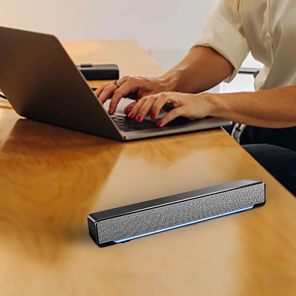 Bluetooth-högtalare, högtalare, TV-högtalare: Surroundljudssystem, inbyggd subwoofer för hemmet, trådbundet ljudsystem