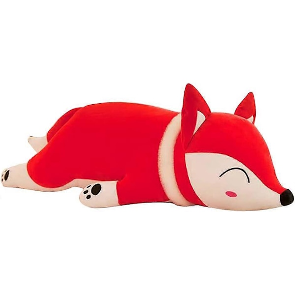 Plushdjurspåse med räv, röd, plyschdjur, fylld räv, leksaker, dockor, fyllda dockor, födelsedagspresenter, julklappar till barn, pojkar, flickor, rum, dekoration