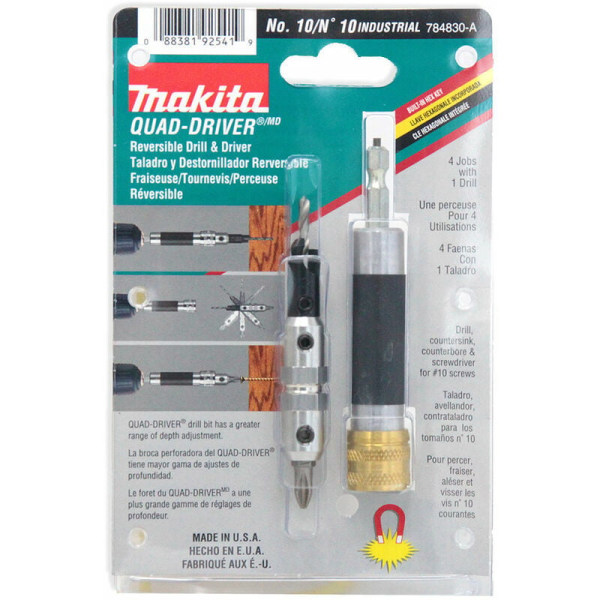Makita Speed ​​Wrench 10mm - 784830-A Quad Driver