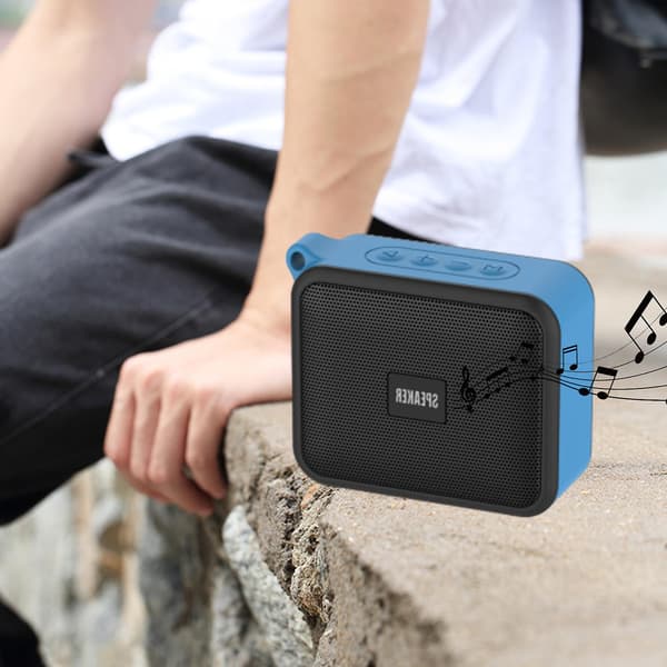 Rea Utomhus Vattentät Bärbar Bluetooth-högtalare Högt Värde Utsökt Present Mini Trådlöst Bluetooth-ljud