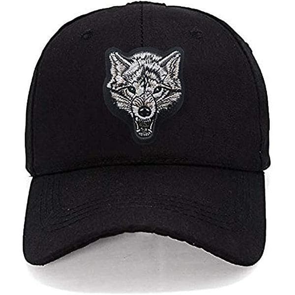 Taktisk ulende ulvehode brodert patch, brodert med dyr