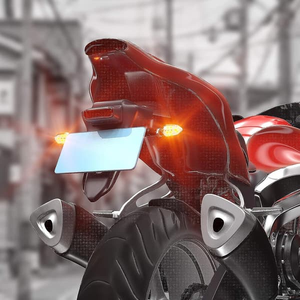 Motorcykel Blinker LED Blinker Universal Amber Motorcykel Glödlampa.