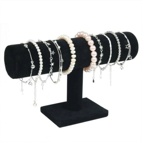 Armbandshållare Black Velvet Smycken Display Stand