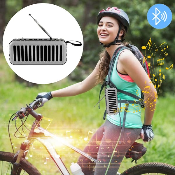Solar lommelykt utendørs Bluetooth-høyttaler salg