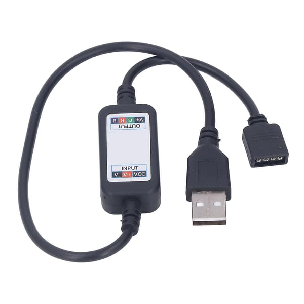 2024USB RGB LED-strimmel lysdæmper RGB LED-strimmel lys Smart Phone trådløs controller 4.5V til 26V