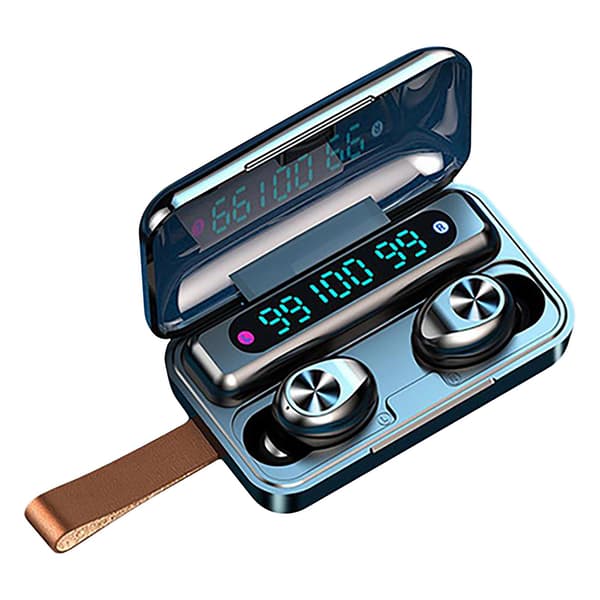 Mini Digital Display Trådløse Bluetooth 5.1 HiFi-hovedtelefoner（multicolor）