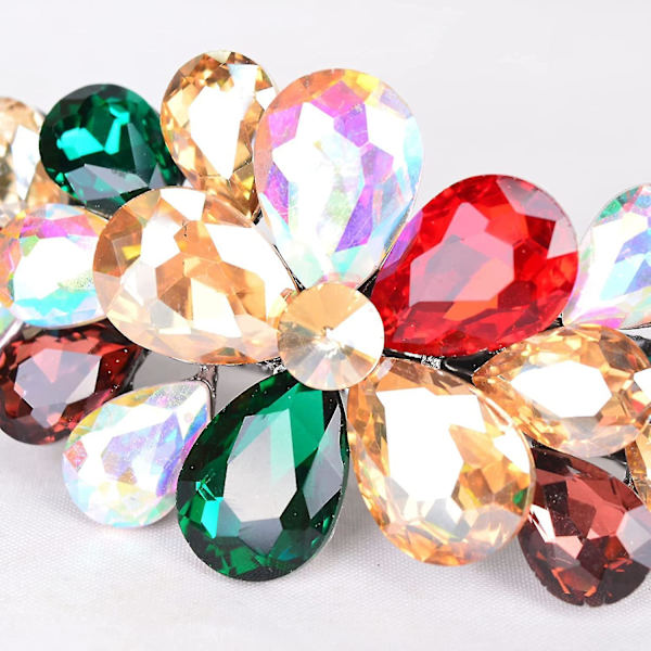 Luksuriøst smykkedesign hårnål Rhinestone hårspænde klip, også perfekte morsdagsgaver til mor