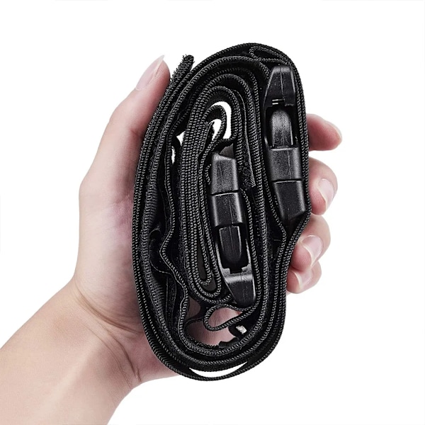 Fiske stang ramme, 2-bil lavet 7-ring nylon fiskestang rem