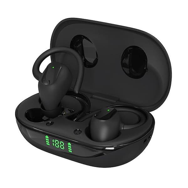 Tws True Wireless Bluetooth 5.1 Headset 9d Hifi Cvc8.0 Digital Display Sports Running Touch Bluetooth Hörlurar Brusreducerande Öronproppar A