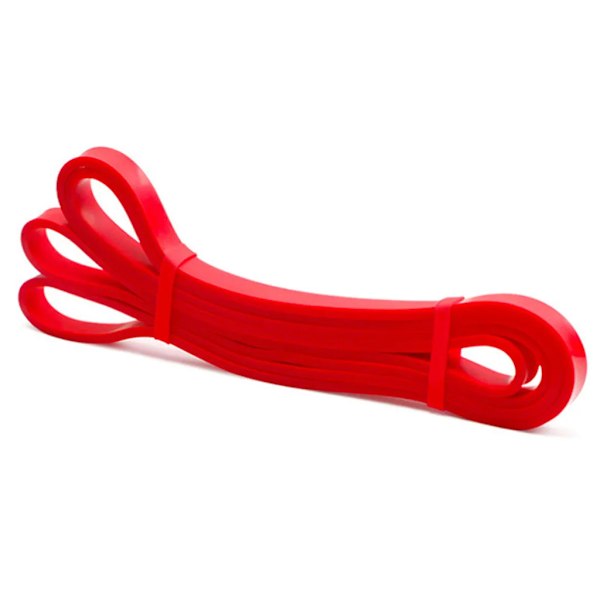 Träningsband Set Pull Up Resistance Band – Expanderband Set inklusive pull-up band, motståndsband (RÖD15-25lb, ）
