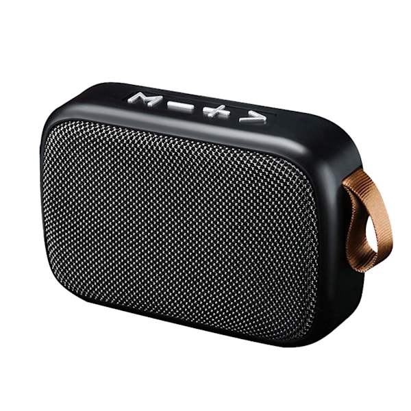 Bluetooth-högtalare, bärbar trådlös Bluetooth-högtalare, subwoofer, trådlös utomhusstereo, bas, USB/TF/FM-radio, rea (grå)
