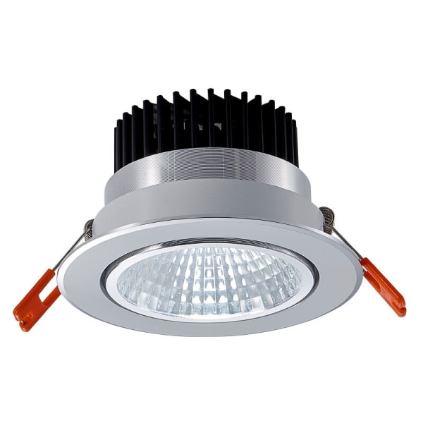 LED-infälld spotlight, badrumsinfälld spotlight, 7 W, varmvit, 1 st, ladacèe