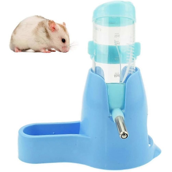 3-i-1 Hamsterhängande Vattenflaska Djur Automatisk Dispenser Med Bas För Dvärghamster Mus Råtta Igelkott