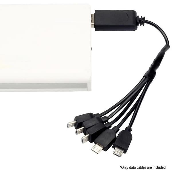 1 til 5 opladningskonverteringskabel Usb Micro Usb opladningskabel til E58 Xs809
