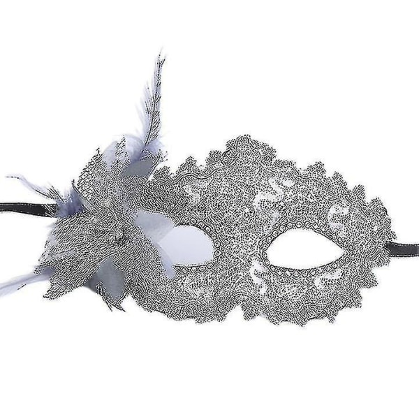 Dam Masquerade Mask Halloween Spets Ögonbindlar Carnival Ball