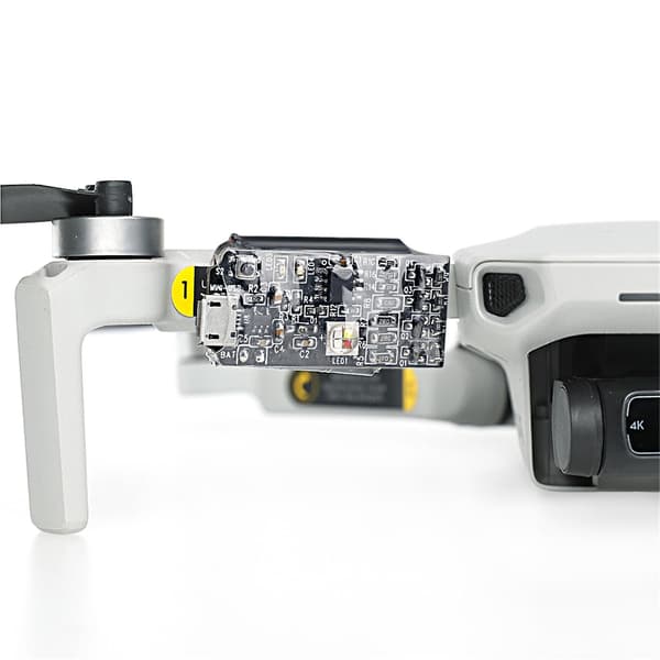 Kraftfull färgblixtljus Mini Strobe Lamp för Mavic Mini2 Femi（SOM VISAS）
