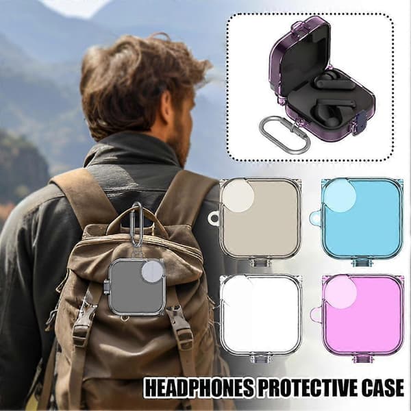 Beskyttende silikoneetui til CMF Buds Pro 2 Transparent
