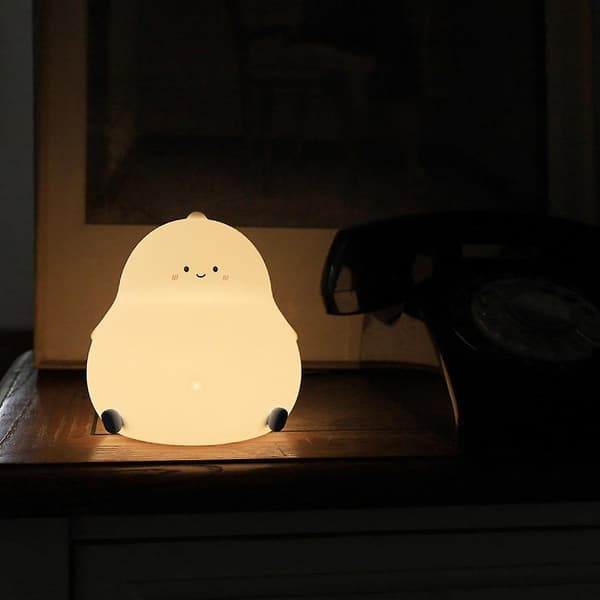 En stor mavedrage natlampe til børneværelset, sød natlampe