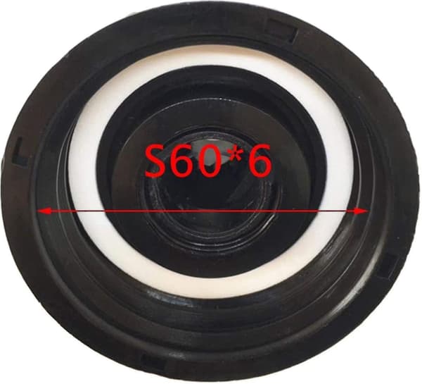 S60x6 IBC Vattentank Adapter Ventil Kran Tank 1000 Liter 3/4 Trädgårdsslang