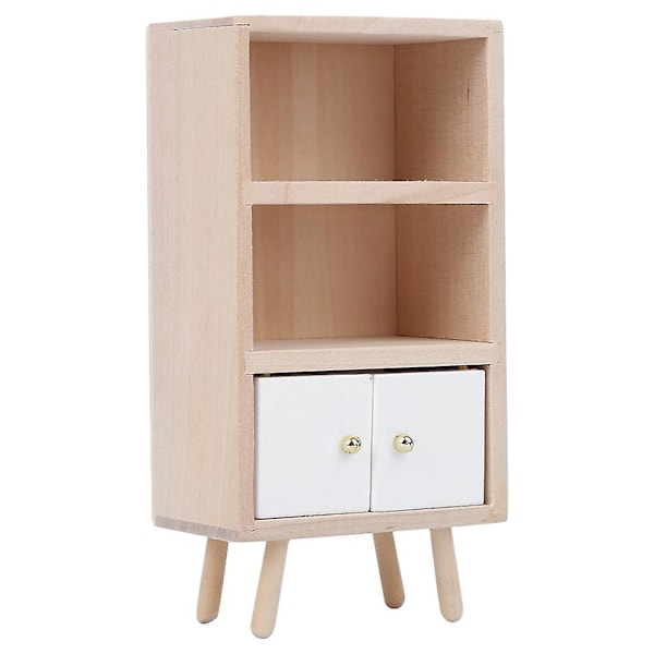 Trædukkehus Mini Møbler Sideboard Dekoration Tilbehør - 1:12 Skala