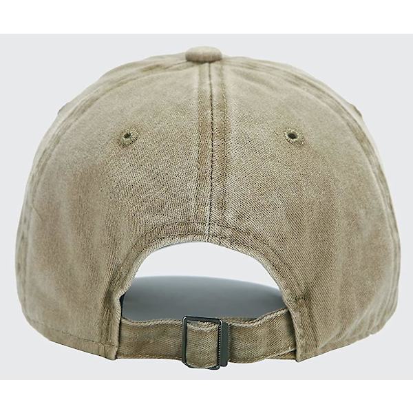 Menn Kvinner Enkelt Bomull Justerbar Vasket Tvill Lav Profil Baseball Cap Heilwiy Gave