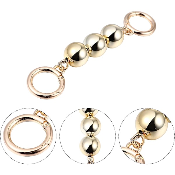 Dww-Imitation pearl bag chain extension (guld), handväskkedja för att ersätta väskan kedja