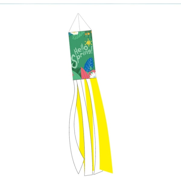Madrona Brands 60" Wildflower Holdbar Hængende Windsock Style 7