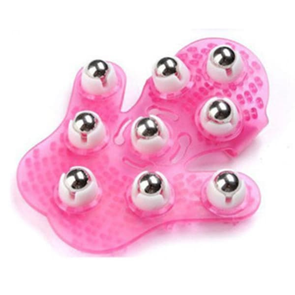 Palm Nine Beads Cervical Massager-Light Powder