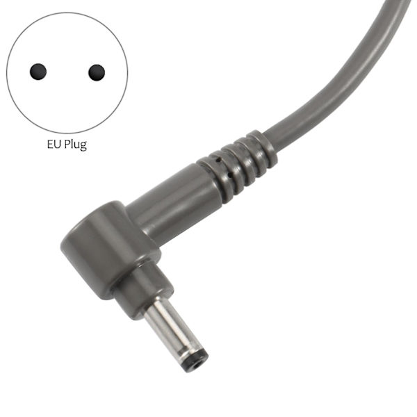 Lader for V10 V11 støvsuger strømledning adapter utskiftbare deler EU-plugg Ty（grå）